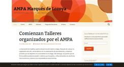 Desktop Screenshot of ampamarquesdelozoya.com